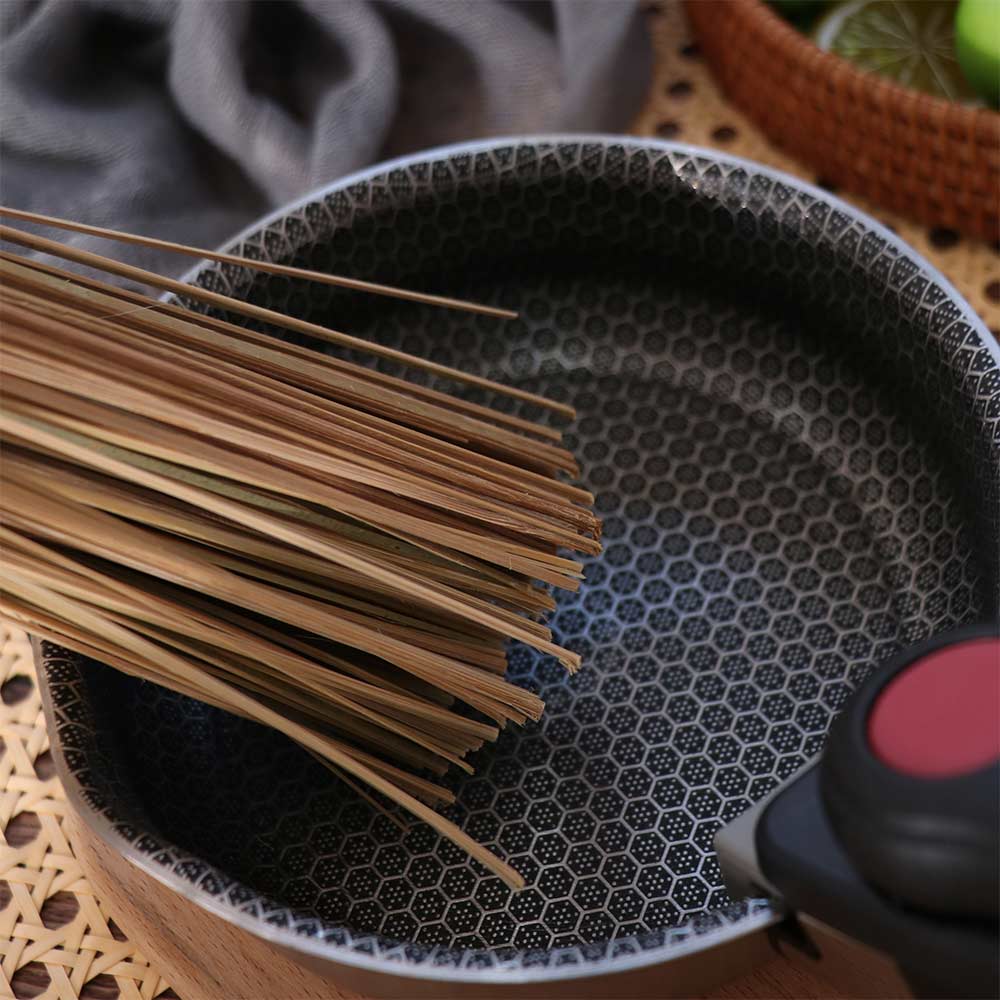 Dish Brush Bamboo - Natürliche Bambus-Wokbürste für den Haushalt, Traditionelles