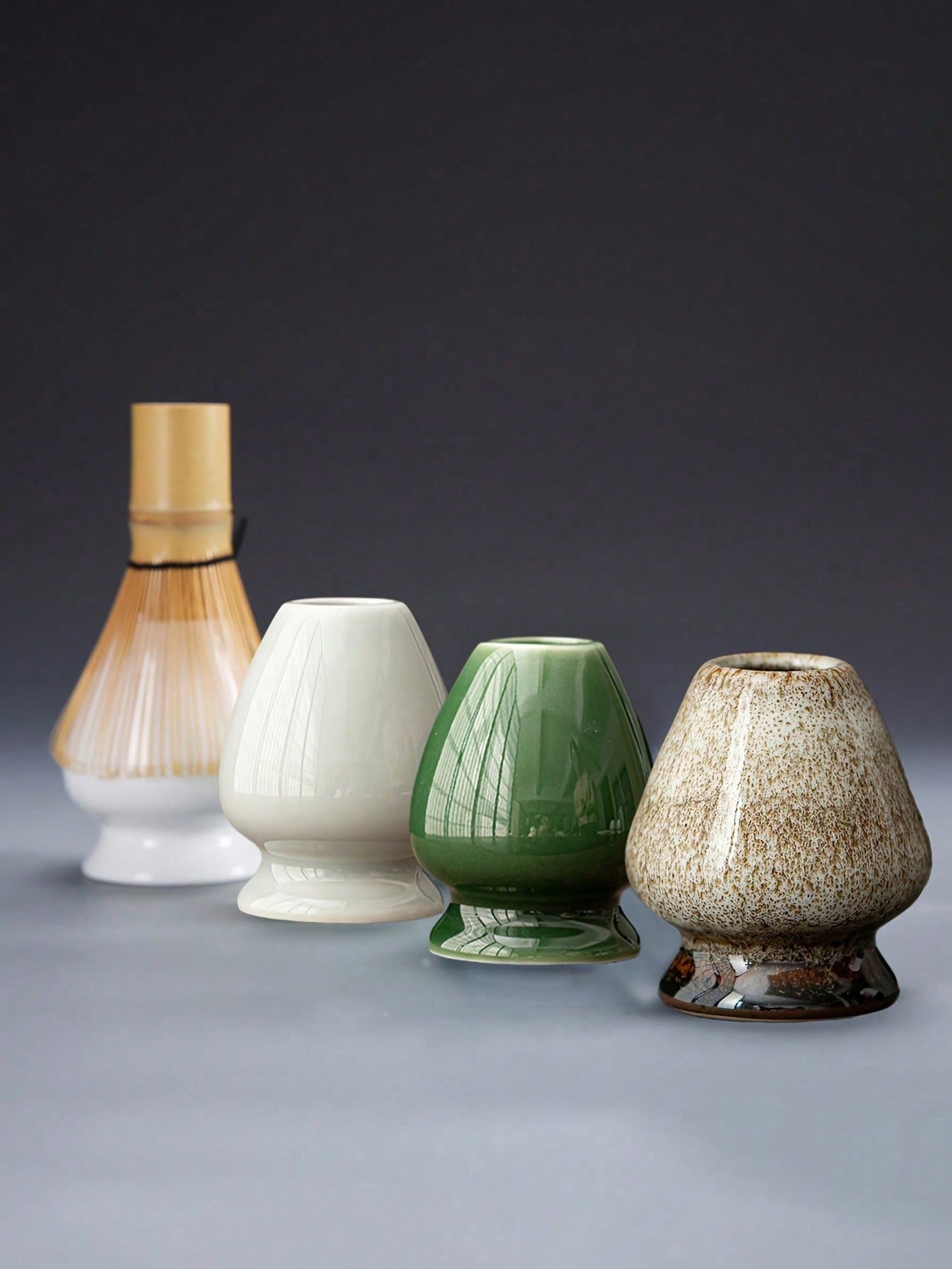 Dish Brush Bamboo - 1PCS Keramik Matcha Grüner Tee Chasen