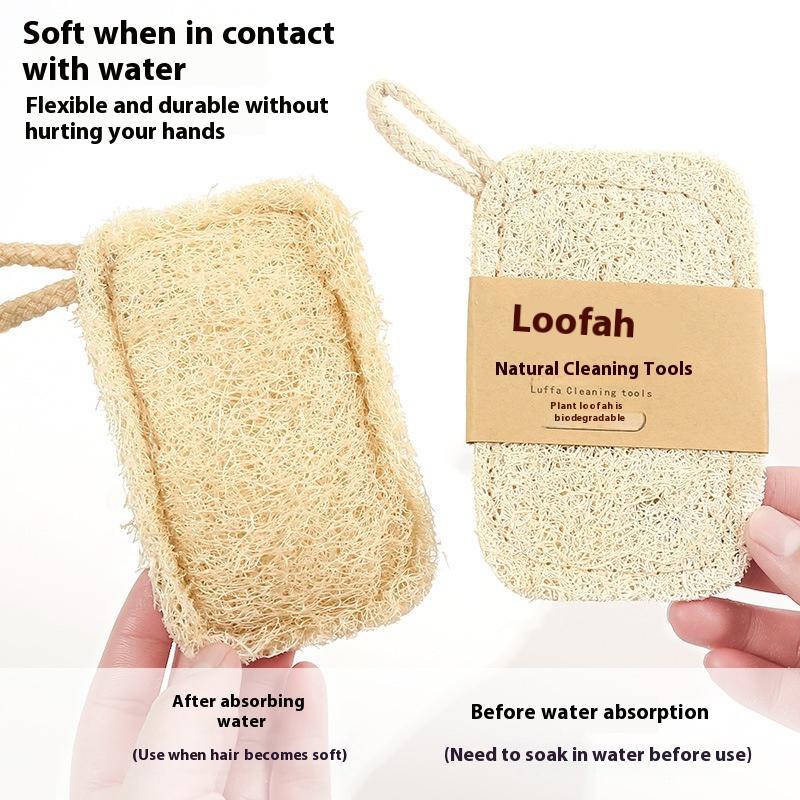 Natürlicher Luffa-Schrubber 6  – Dish Brush Bamboo Bewertung und Preis