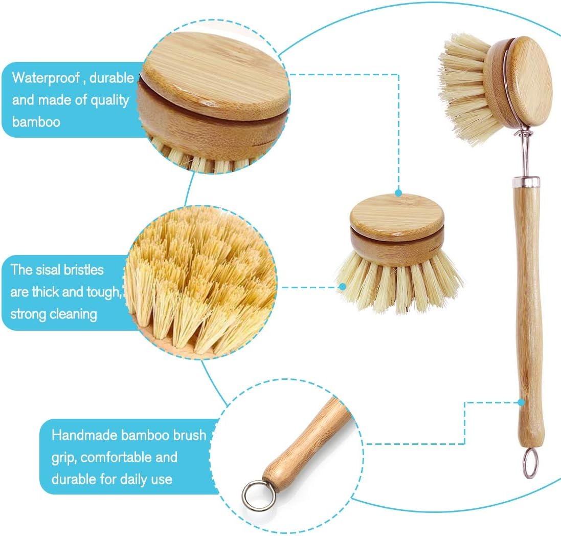 Bambus-Geschirr bürsten, Küche – Dish Brush Bamboo Bewertung und Preis