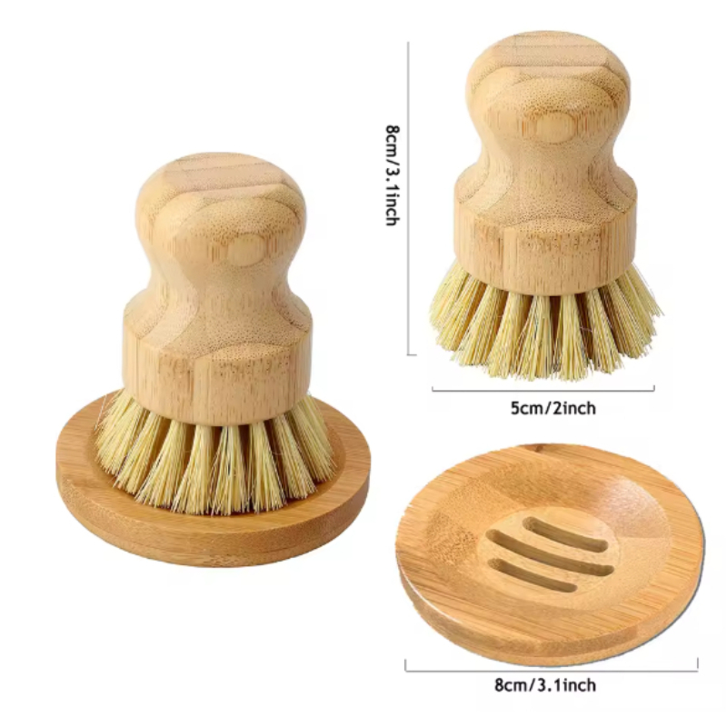 1 Set Bambus-Spülbürste, Seife – Dish Brush Bamboo Bewertung und Preis