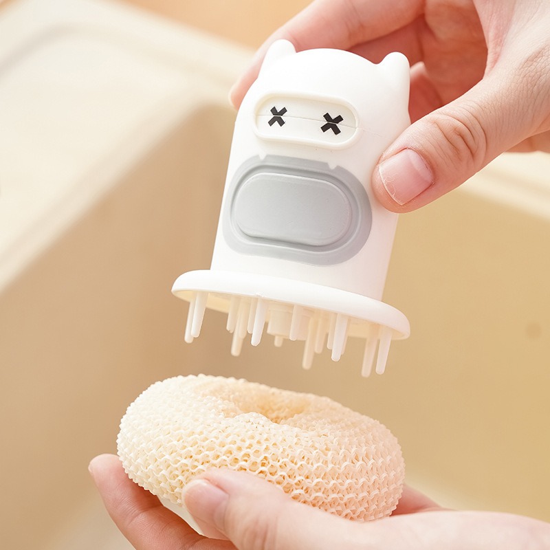 Küchen-Cartoon-Flaschenbürste  – Dish Brush Bamboo Bewertung und Preis
