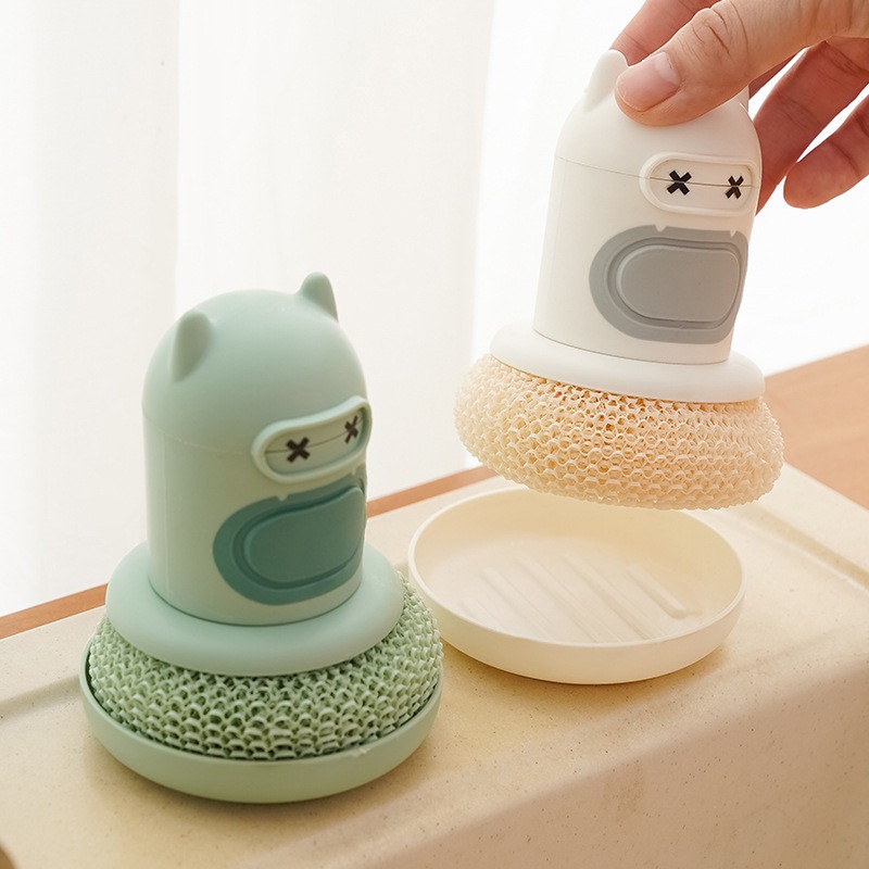 Küchen-Cartoon-Flaschenbürste  – Dish Brush Bamboo Bewertung und Preis