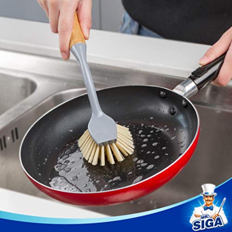 Spülbürste mit Bambusgriff und – Dish Brush Bamboo Bewertung und Preis